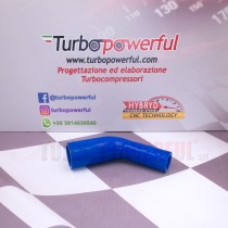 Riduzione in silicone 45° da 38mm a 50mm - lunghezza 100mm