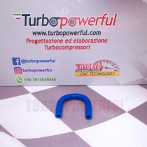 Curva in silicone 180° Ø 19mm - lunghezza 90mm