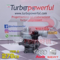 Turbo elaborato K04 Audi Seat 53049700023 step1 fino a 270cv