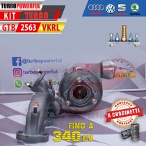 Kit Turbo GTB2563VKRL Audi Seat Skoda Volkswagen fino a 340cv
