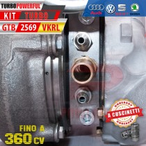 Kit Turbo GTB2569VKRL Audi Seat Skoda Volkswagen fino a 360cv