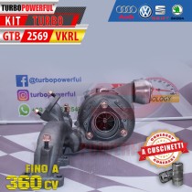 Kit Turbo GTB2569VKRL Audi Seat Skoda Volkswagen fino a 360cv