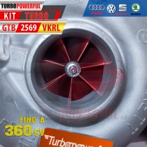 Kit Turbo GTB2569VKRL Audi Seat Skoda Volkswagen fino a 360cv