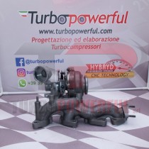 Turbo elaborato GTB1856 a cuscinetti fino a 250cv
