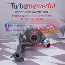 Turbo elaborato GTB1856 a cuscinetti fino a 250cv