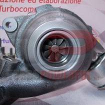 Turbo elaborato GTB1856 a cuscinetti fino a 250cv