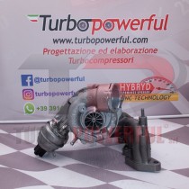 Turbo elaborato GTB1856 a cuscinetti fino a 250cv