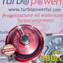 Turbo elaborato Abarth TD04HLX a cuscinetti oltre 300cv