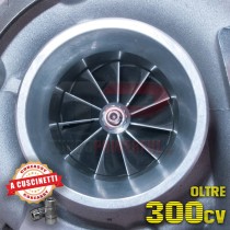 Turbo elaborato Abarth TD04HLX a cuscinetti oltre 300cv