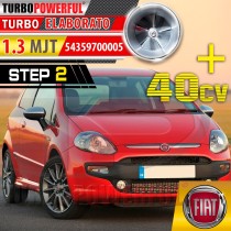 Turbo elaborato KP35-0005 Fiat 1.3 Mjt +40cv Step2