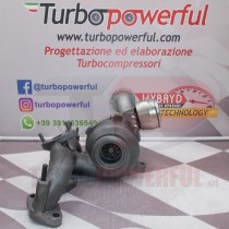 Turbo elaborato a cuscinetti da GT1749 a GT1856 fino a 240cv 724930