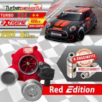 Turbina elaborata Mini Cooper a cuscinetti K04 EXTREME PRO 400cv Red
