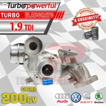 Turbo maggiorato a cuscinetti Audi Seat Skoda Volkswagen 1.9 TDI oltre 200cv 751851