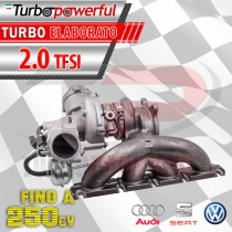 Turbo maggiorato Audi Seat Volkswagen 2.0 TFSI step1 fino a 250cv