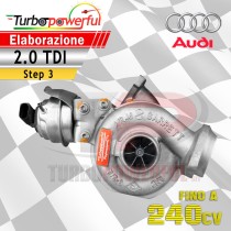 Turbo Maggiorato Audi 2.0 TDI step3 fino a 240cv