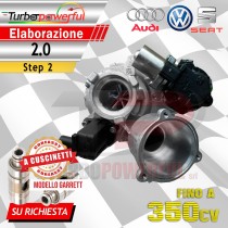 Turbo maggiorato 2.0 Audi Seat Volkswagen IS20 Step2 fino a 350cv