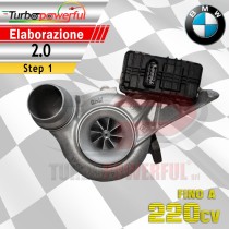 Turbo maggiorato 2.0 Bwm 49335-00500 Step1 fino a 220cv