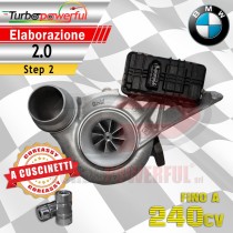 Turbo maggiorato a cuscinetti 2.0 Bwm 49335-00500 Step2 fino a 240cv