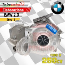 Turbo maggiorato 2.0 Bmw 750952 Step2 fino a 250cv