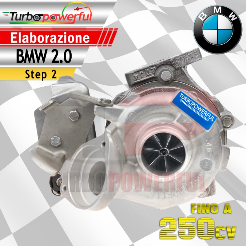 Turbo maggiorato 2.0 Bmw 750952 Step2 fino a 250cv