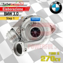Turbo maggiorato 3.0 Bmw 728989 step1 fino a 270cv