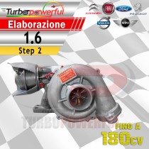 Turbo maggiorato 1.6HDI Citroen Fiat Peugeot Ford 753420 Step2 fino a 180cv