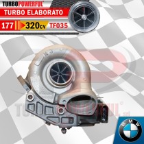 Turbo elaborato TF035 Bmw 120/320/520d X1/3 fino a 240cv