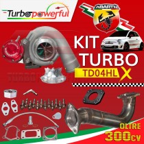 Kit Turbo TD04HL-X Abarth oltre 300cv