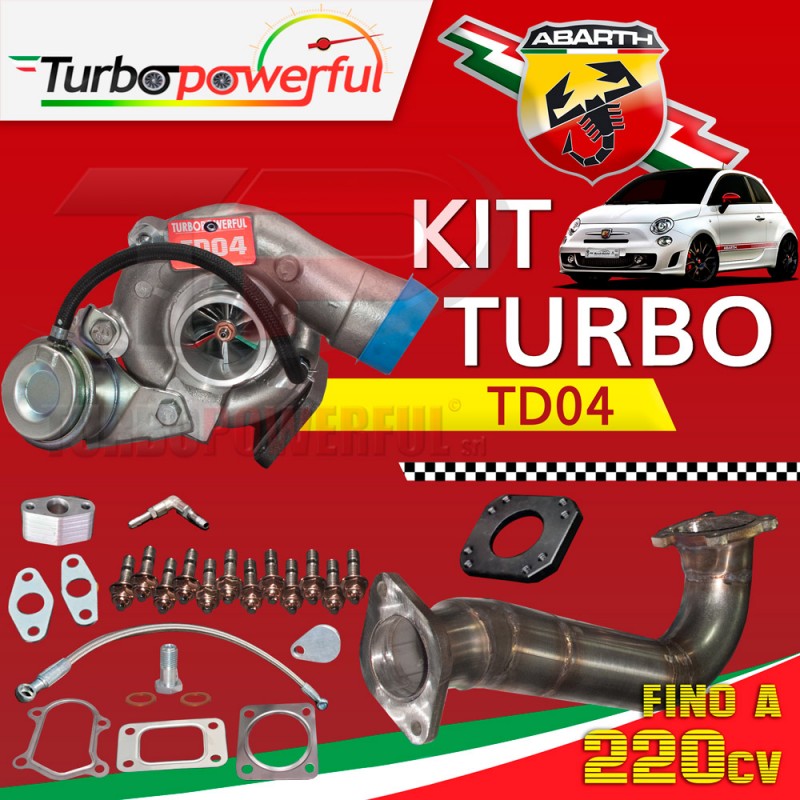 Kit Turbo TD04 Abarth fino a 220cv