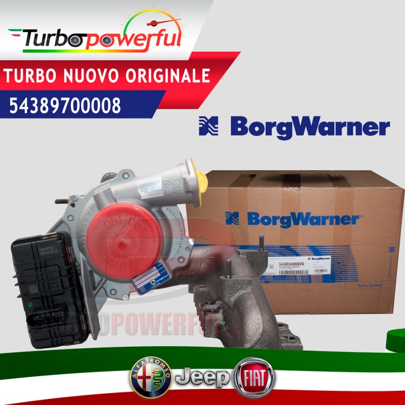 Turbina nuova originale 54389700008, 54389700026, 46335772
