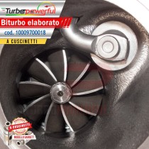 Biturbo elaborato a cuscinetti ceramici 10009700018 Fiat - Saab - Opel