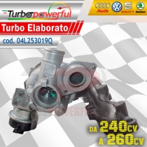 Turbpo elaborato 04l253019q Audi Seat Skoda Volkswagen fino a 240-260cv