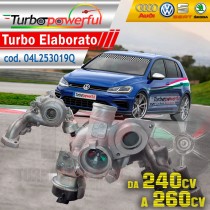 Turbpo elaborato 04l253019q Audi Seat Skoda Volkswagen fino a 240-260cv