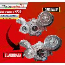 Turbina elaborata KP39 a cuscinetti 54399700034 fino a 250cv/350cv