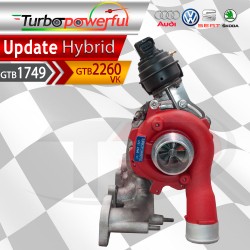 Update turbo Hybrid da GTB1749 a GTB 2260VK 757042 fino a 300cv