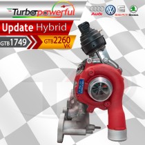 Update turbo Hybrid da GTB1749 a GTB 2260VK 757042 fino a 300cv