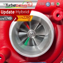 Update turbo Hybrid da GTB1749 a GTB 2260VK 757042 fino a 300cv