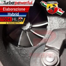 Elaborazione Hybrid Exclusive Abarth TD04HLR fino a 330cv