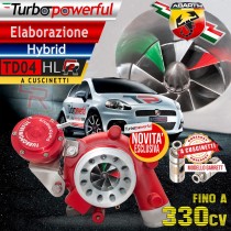 Elaborazione Hybrid Exclusive Abarth TD04HLR fino a 330cv
