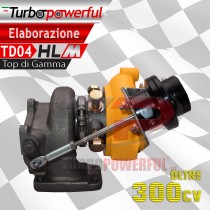 Elaborazione Turbo Abarth TD04HLM oltre 300cv