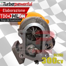 Elaborazione Turbo Abarth TD04HLM oltre 300cv