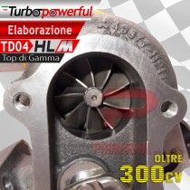 Elaborazione Turbo Abarth TD04HLM oltre 300cv