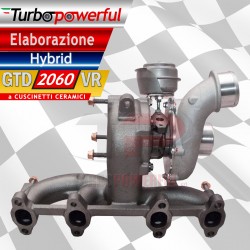 Turbina maggiorata Hybrid GTD2060VR 721021 fino a  250 / 270cv