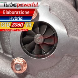 Turbina maggiorata Hybrid GTD2060VR 721021 fino a  250 / 270cv