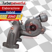 Turbina maggiorata Hybrid GTD2060VR 721021 fino a  250 / 270cv