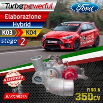Upgrade turbo da K03 a K04 stage 2 Ford - fino a 350cv