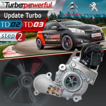 Update Turbo da Td02 a Td03 49172-03000 step2 Citroen Peugeot