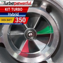 Kit turbo Hybrid Holset H350 a cuscinetti - fino a 350cv per Abarth