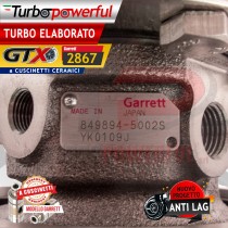 Turbo elaborato GTX 2867 a cuscinetti - nuovo progetto Anti lag - Abarth