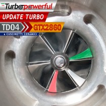 Update Turbo da TD04 a GTX2860 a cuscinetti - nuovo progetto fino a 3xx cv